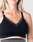 Caress FlexFit Nursing Bra - Black Busty