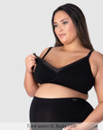 Caress FlexFit Nursing Bra - Black Busty