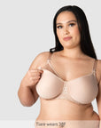 Obsession T-Shirt Nursing Bra - Cashmere
