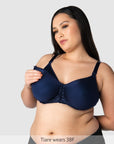 Obsession T-Shirt Nursing Bra - Navy