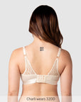 Warrior Plunge 2.0 Nursing Bra - Ivory
