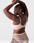 Flawless Full Cup Plunge Nursing Bra - Cashmere