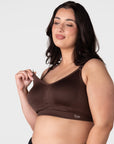 My Everyday FlexFit Nursing Bra - Chocolate Busty
