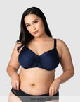 Obsession T-Shirt Nursing Bra - Navy