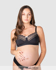 Show Off Full Cup Nursing Bra - Black
