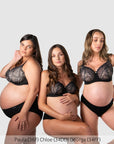 Temptation Full Cup Nursing Bra - Black
