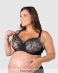 Temptation Full Cup Nursing Bra - Black