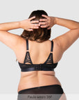 Warrior 2.0 FlexFit Nursing Bra - Black