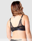Warrior Plunge 2.0 Nursing Bra - Black