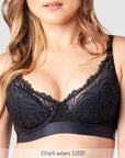 Warrior Plunge 2.0 Nursing Bra - Black
