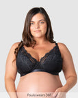 Warrior Plunge 2.0 Nursing Bra - Black