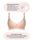 Soutien-gorge d'allaitement Warrior Plunge 2.0 - Bronze