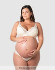 Warrior Plunge 2.0 Nursing Bra - Ivory