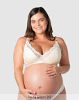 Warrior Plunge 2.0 Nursing Bra - Ivory