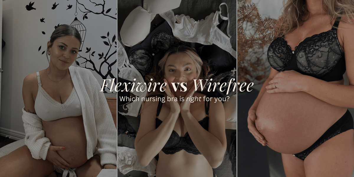 Flexiwire vs Wirefree Nursing Bras: Which One is Right for You? - Hotmilk Lingerie