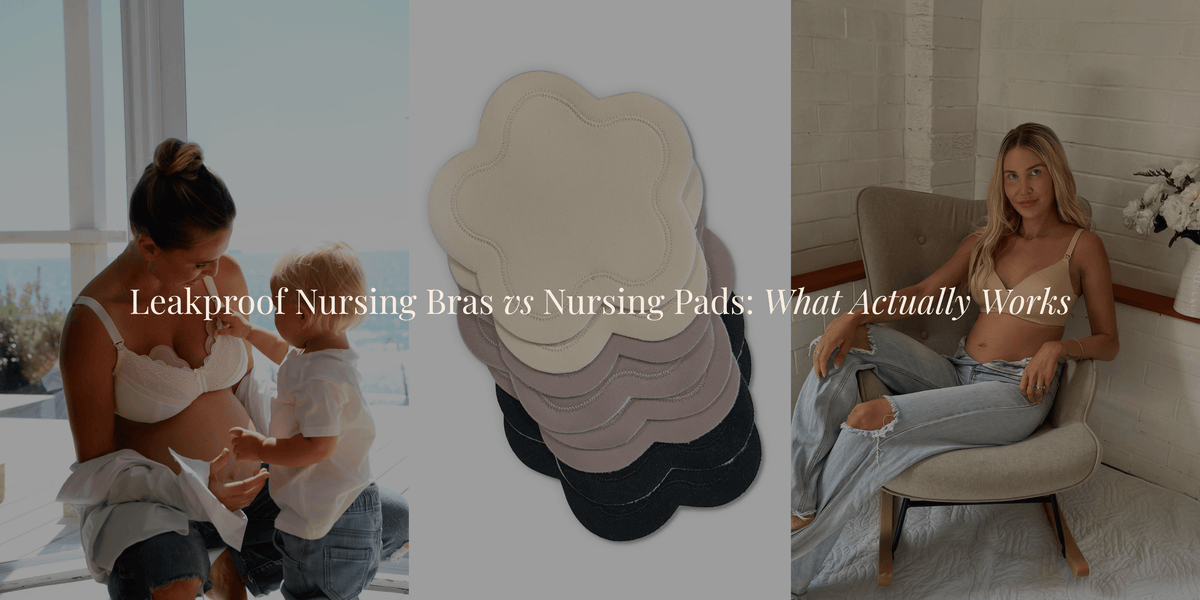 Leakproof Nursing Bras vs Nursing Pads: What Actually Works - Hotmilk Lingerie