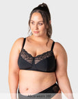Luxe Wirefree Full Cup Bra - Black