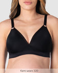 Ambition T-Shirt Nursing Bra - Black