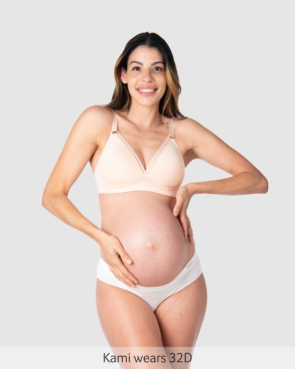 Ambition T-Shirt Nursing Bra - Shell