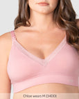 Caress FlexFit Nursing Bra - Petal Pink