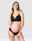 Forever Yours T-Shirt Nursing Bra - Black