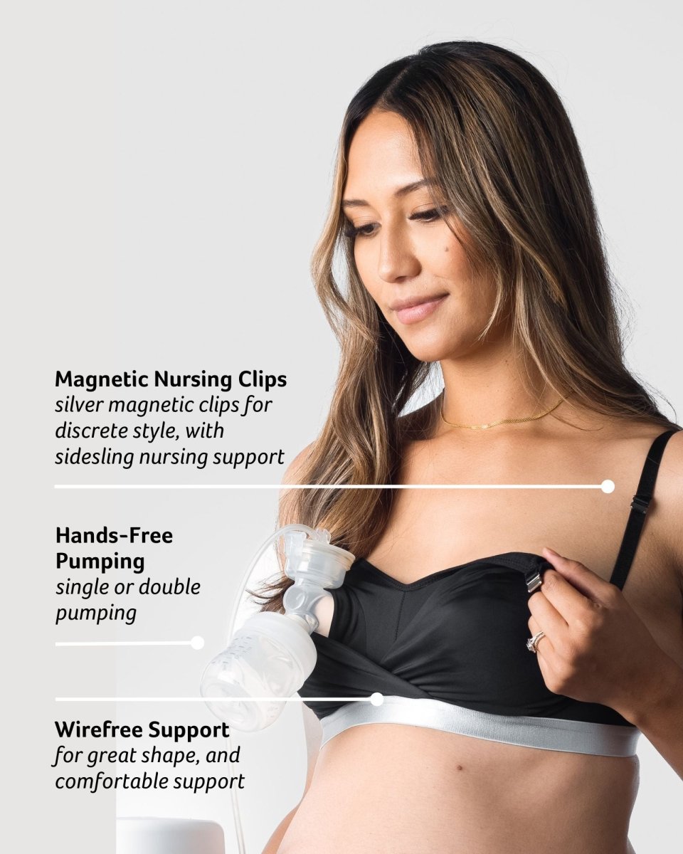 Freedom Pump Bra - Black