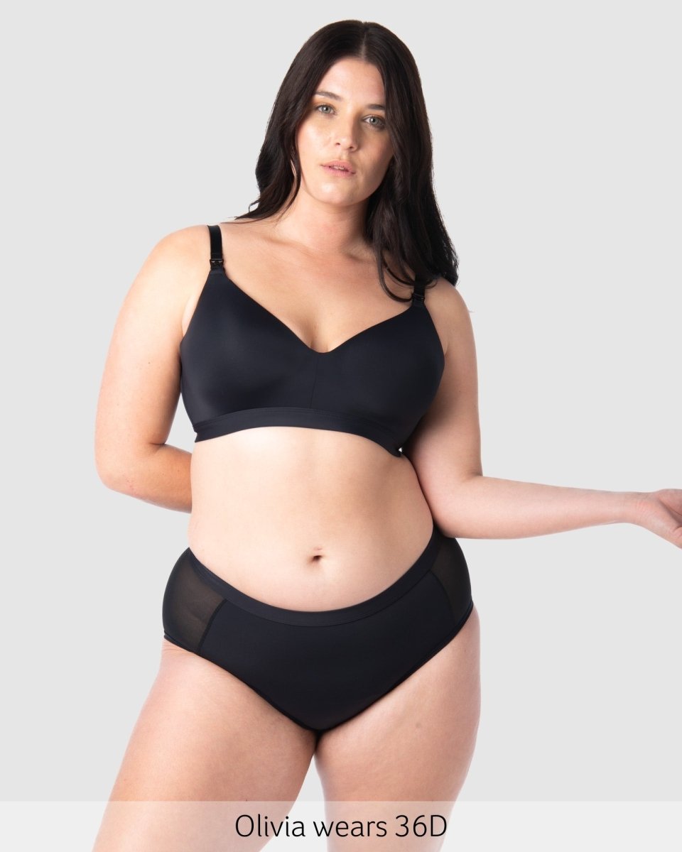 Soutien-gorge d'allaitement Infinite T-Shirt - Noir