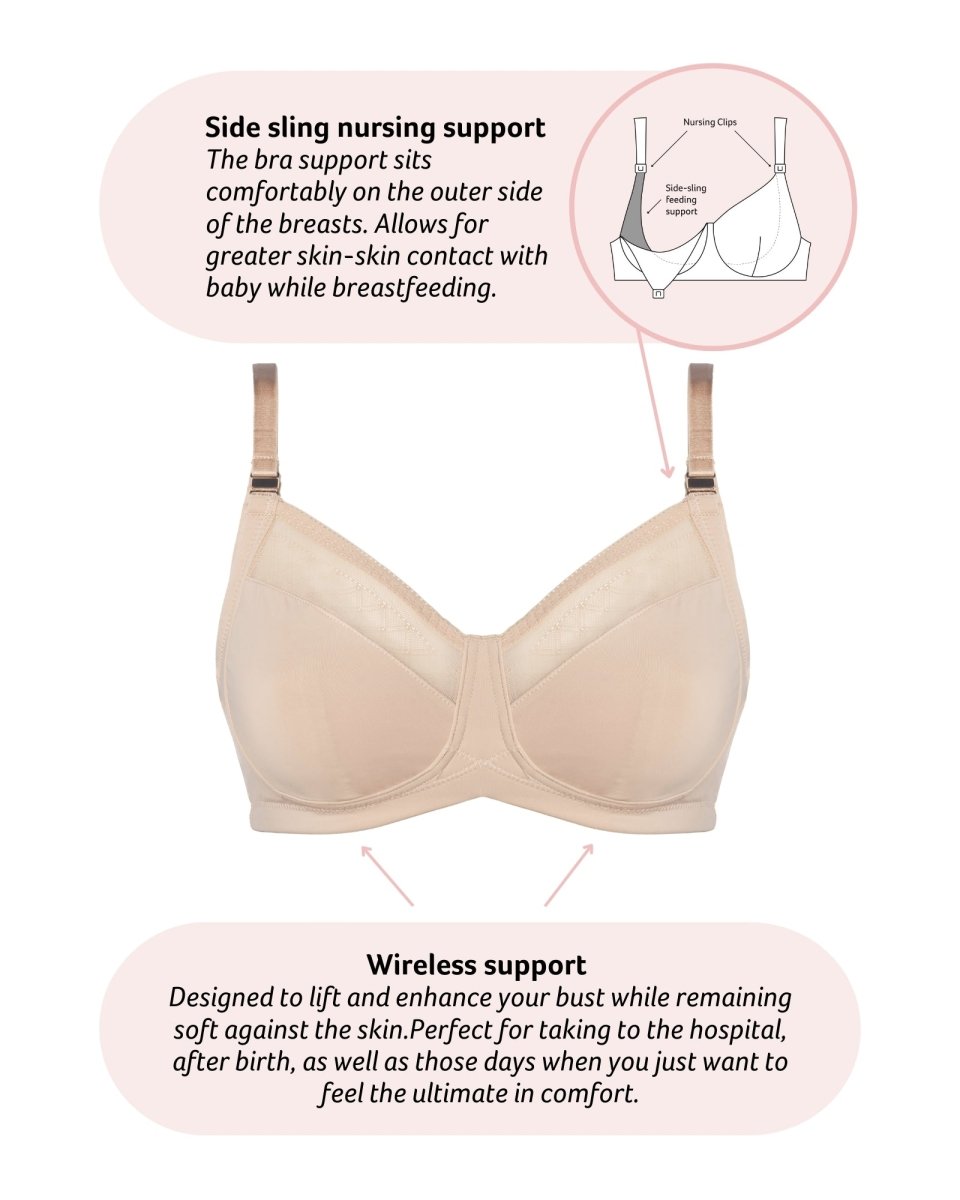 Soutien-gorge d'allaitement Lunar Eclipse Full Cup - Cachemire