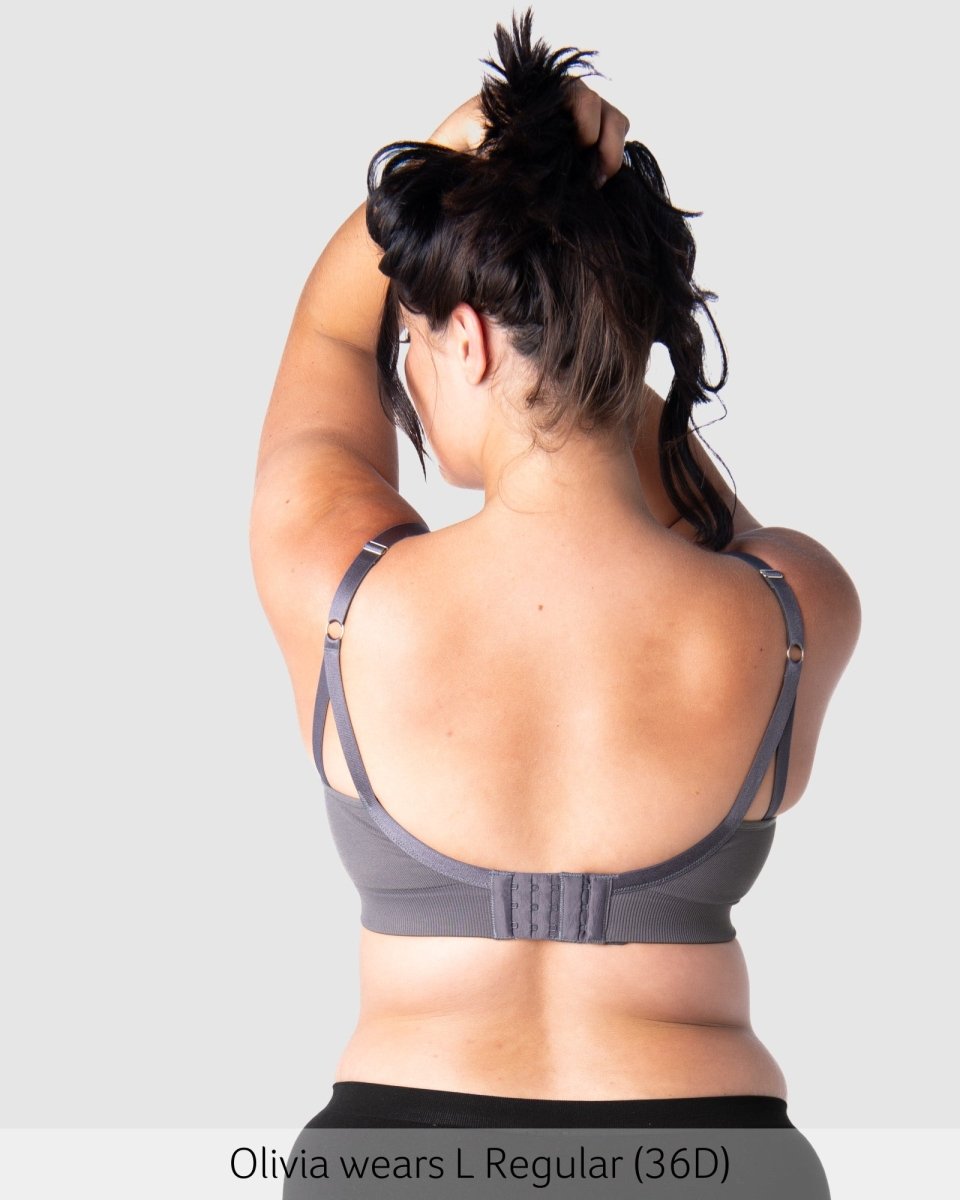 My Necessity Wirefree Nursing Bra- Slate