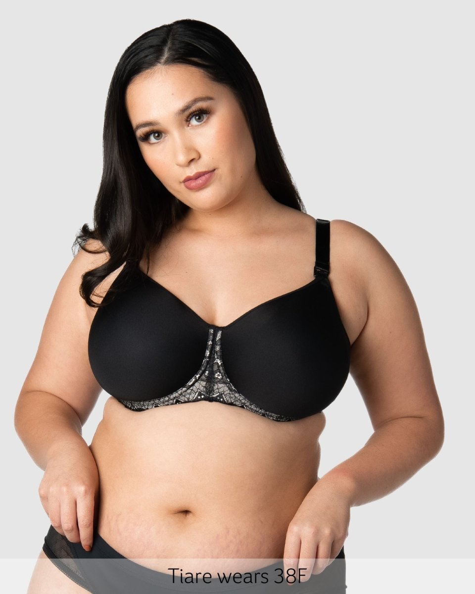 Soutien-gorge d'allaitement Obsession - Noir