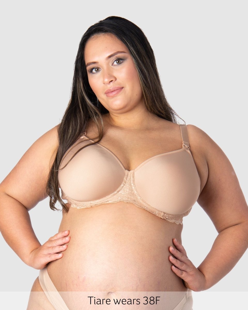 Obsession T-Shirt Nursing Bra - Cashmere