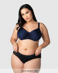 Obsession T-Shirt Nursing Bra - Navy