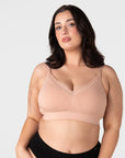 Caress FlexFit Nursing Bra - Cashmere Busty