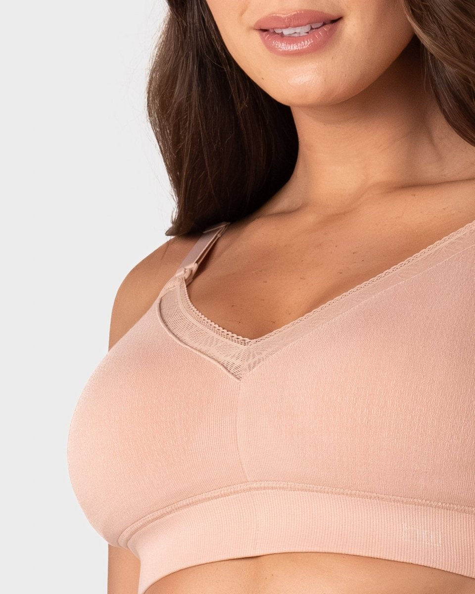 Caress FlexFit Nursing Bra - Cashmere