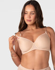 Forever New T-Shirt Nursing Bra - Frappe