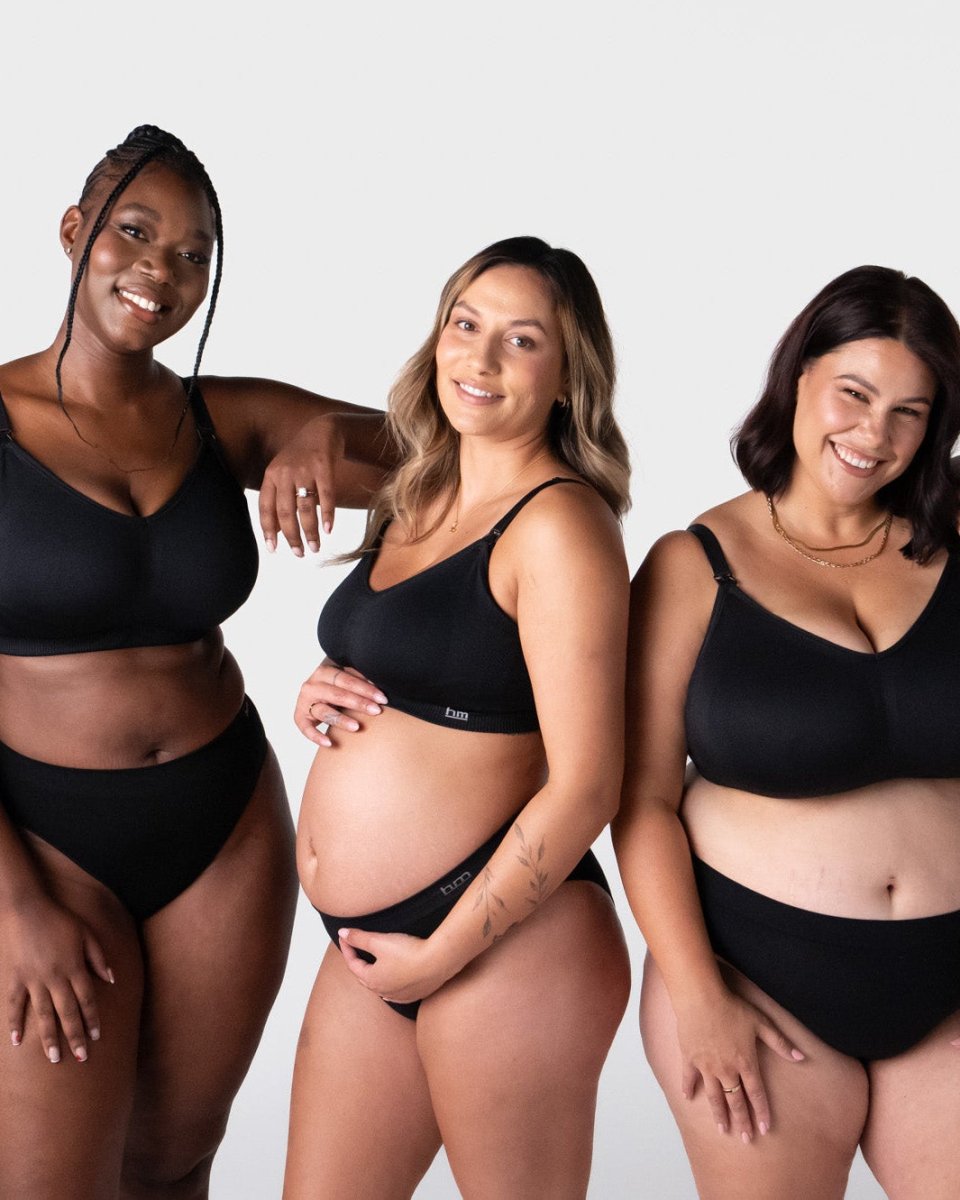 My Everyday FlexFit Nursing Bra - Black Busty