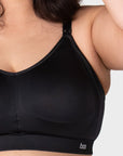 My Everyday FlexFit Nursing Bra - Black Busty