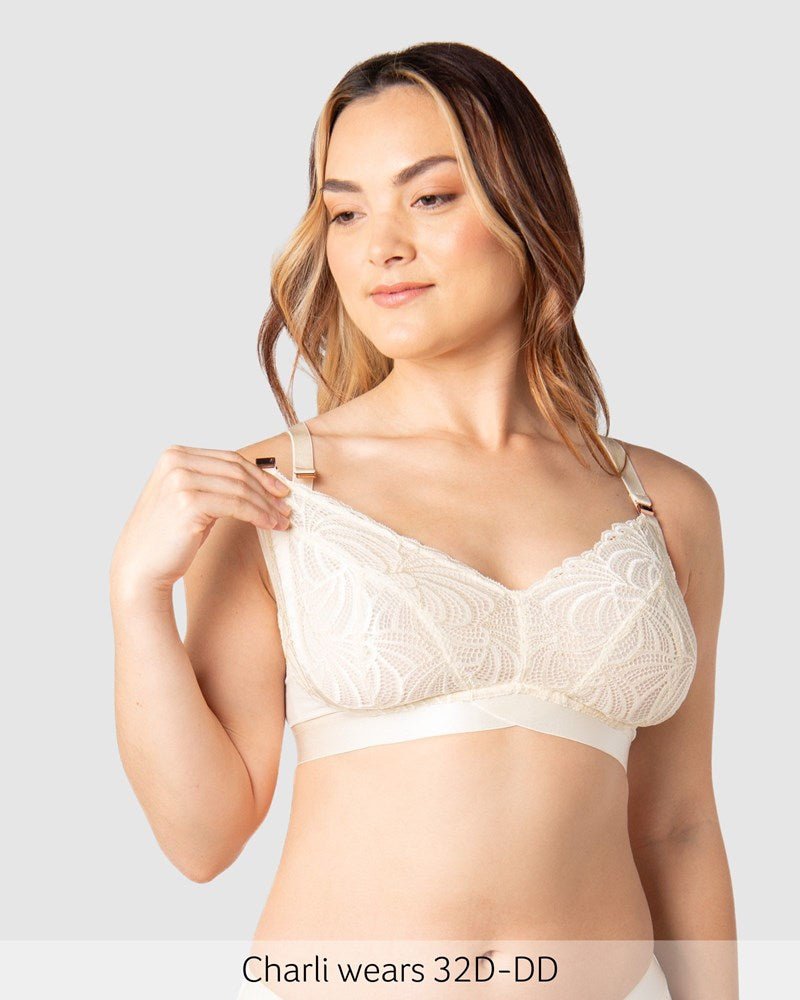 Warrior 2.0 FlexFit Nursing Bra - Ivory