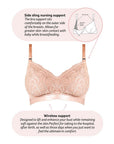 Warrior 2.0 FlexFit Nursing Bra - Bronze