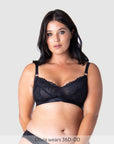 Warrior 2.0 FlexFit Nursing Bra - Black