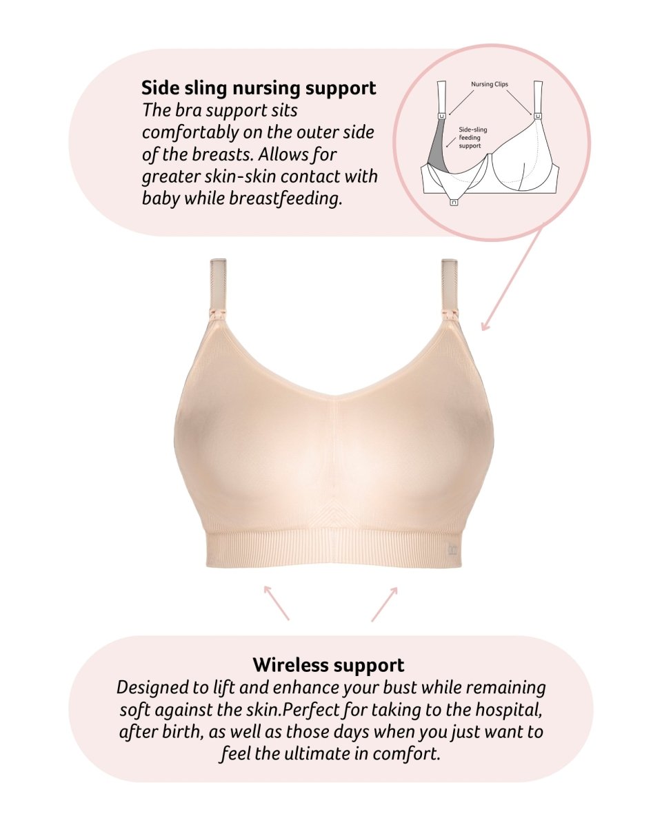 My Everyday FlexFit Nursing Bra - Latte Busty