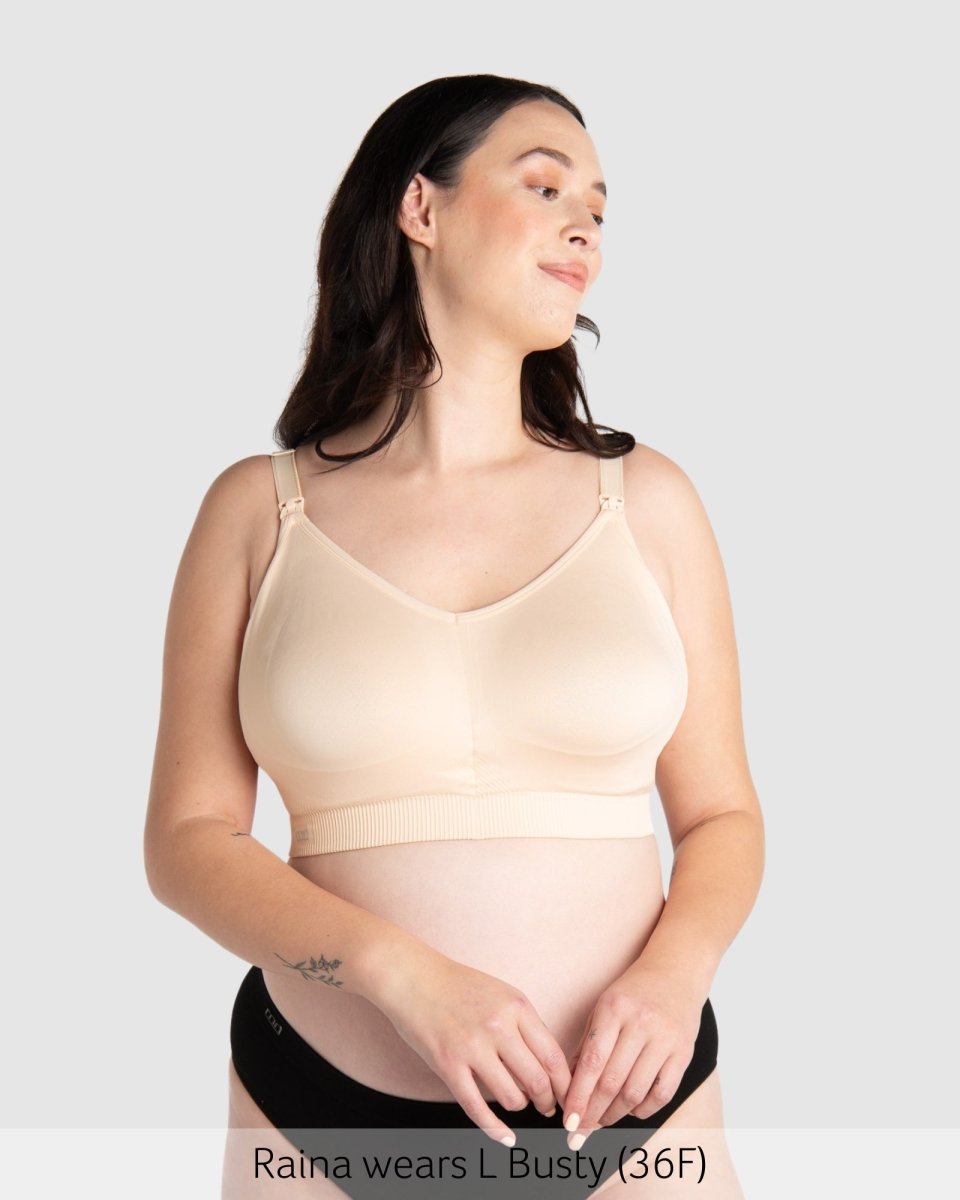 My Everyday FlexFit Nursing Bra - Latte Busty