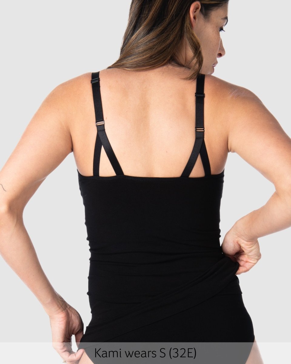 Débardeur d'allaitement Necessity FlexFit - Noir