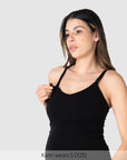 Débardeur d'allaitement Necessity FlexFit - Noir