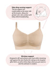 My Necessity FlexFit Nursing Bra - Frappe Busty