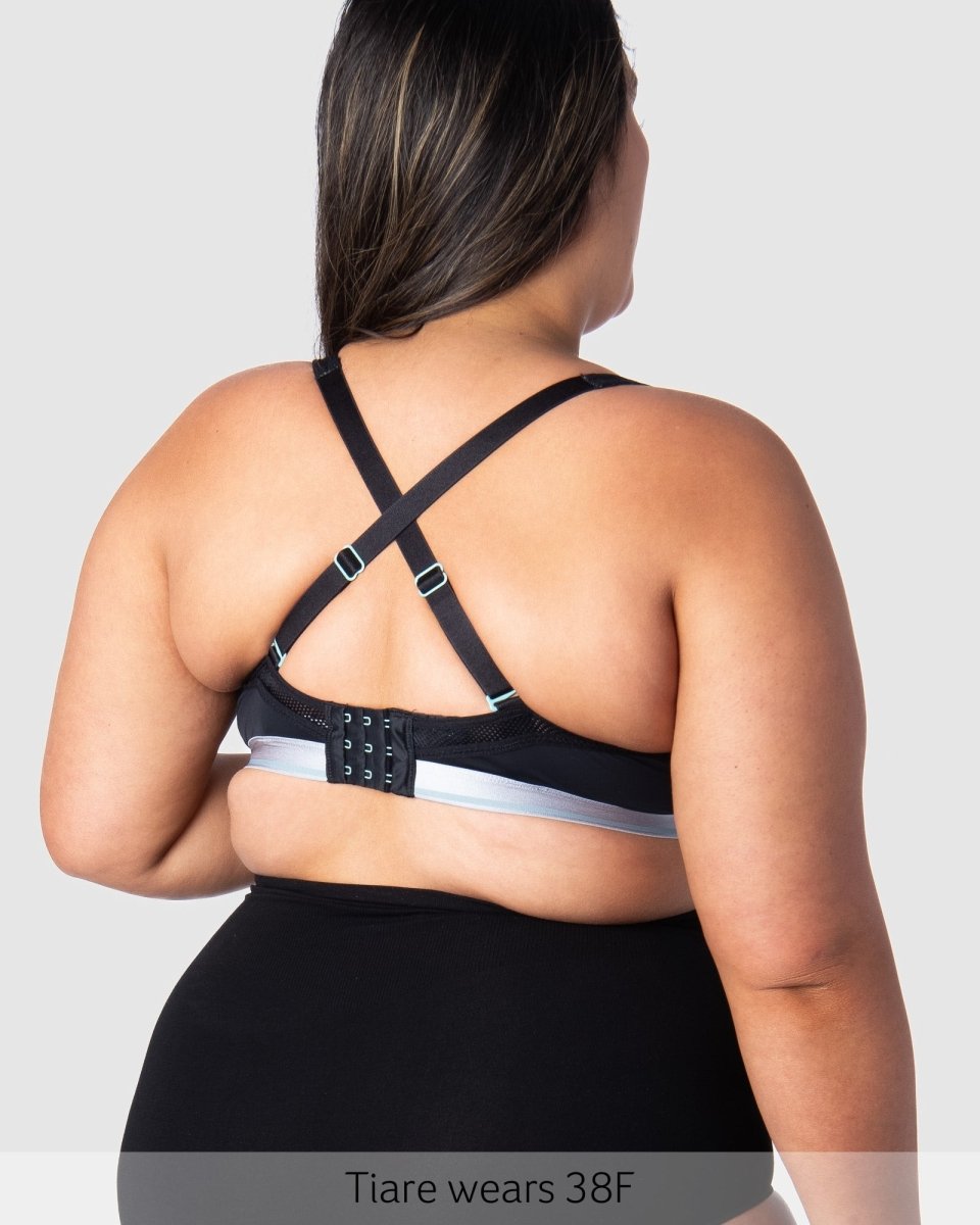 Reactivate Sports Nursing Bra - Black