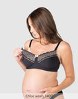 Show Off Full Cup Nursing Bra - Black