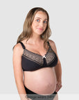Show Off Full Cup Nursing Bra - Black