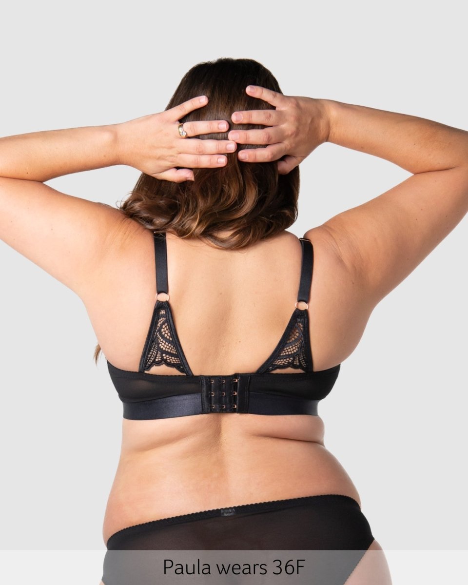 Warrior 2.0 FlexFit Nursing Bra - Black