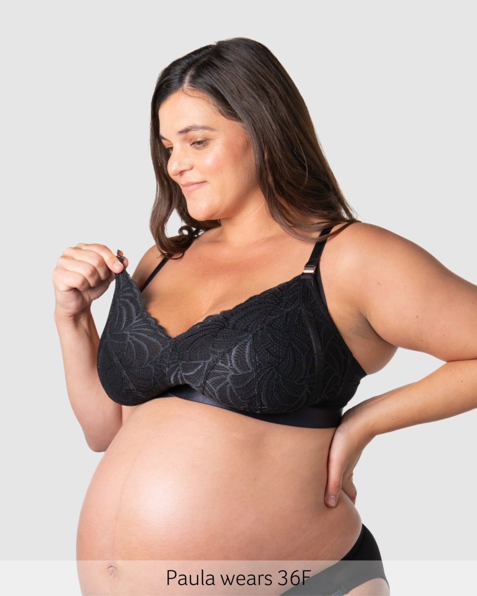 Warrior 2.0 FlexFit Nursing Bra - Black